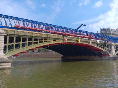reparation en urgence du pont de Sully (2024)