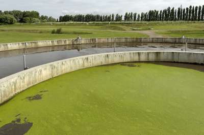 Installations de traitement des eaux usées de la station d'épuration de Honfleur