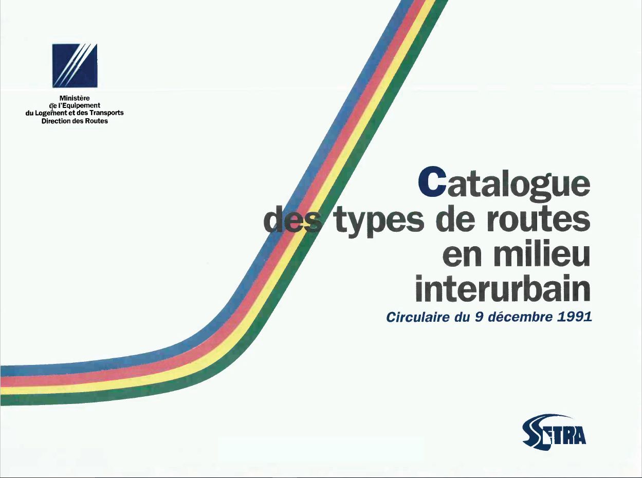 Catalogue Des Types De Routes En Milieu Interurbain Publications Du