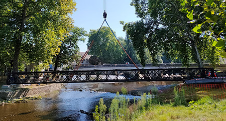 Passerelle piétonne