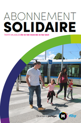 affiche du tarif solidaire d'un réseau de transports