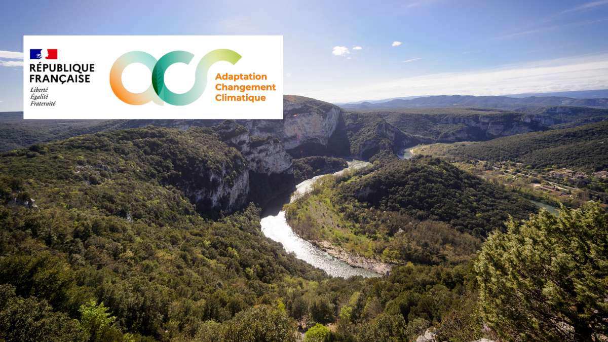 Belvédère du logo serre de tourre en Ardeche 