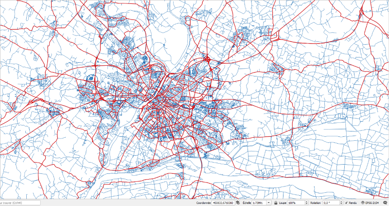 carte des brins