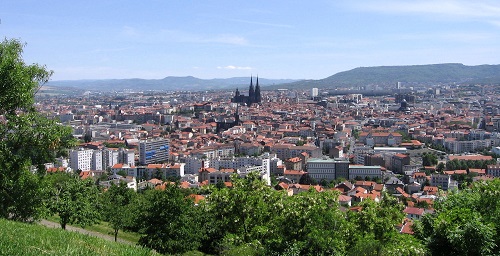 Vue de Clermont-Ferrand