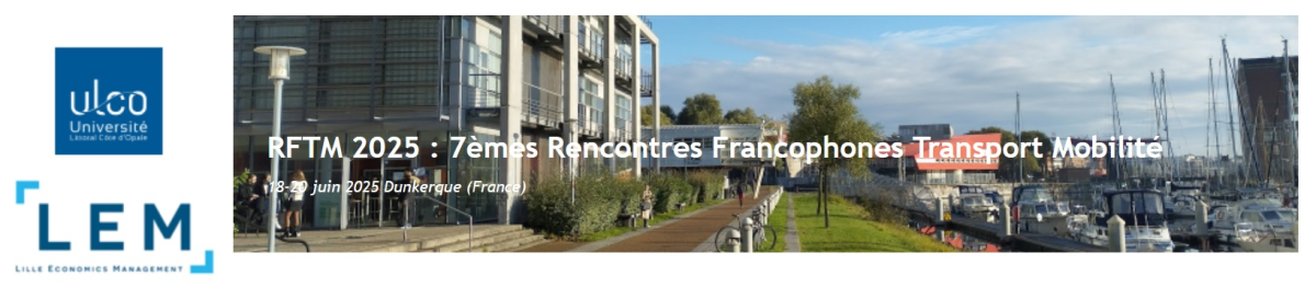 7èmes Rencontres Francophones Transport Mobilité