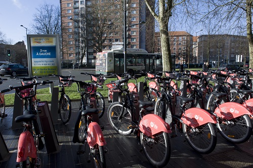 vélos en libre service a Lille