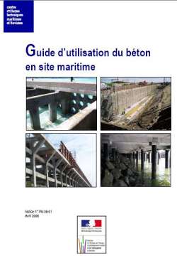 Guide d'utilisation du béton en site maritime