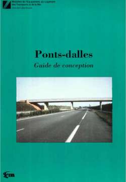 Ponts-dalles - Guide de conception