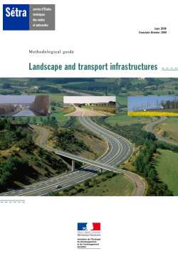 Landscape and transport infrastructures