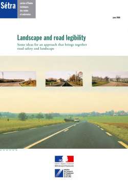 Landscape and road legibility