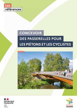 Concevoir des passerelles pour les piétons et les cyclistes