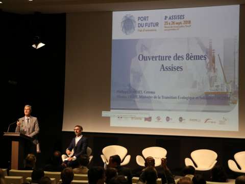 8 Assises du Port du futur - Ouverture par Philippe Joscht, Cerema et Nicolas Trift, Ministère de l'écologie (DGITM)