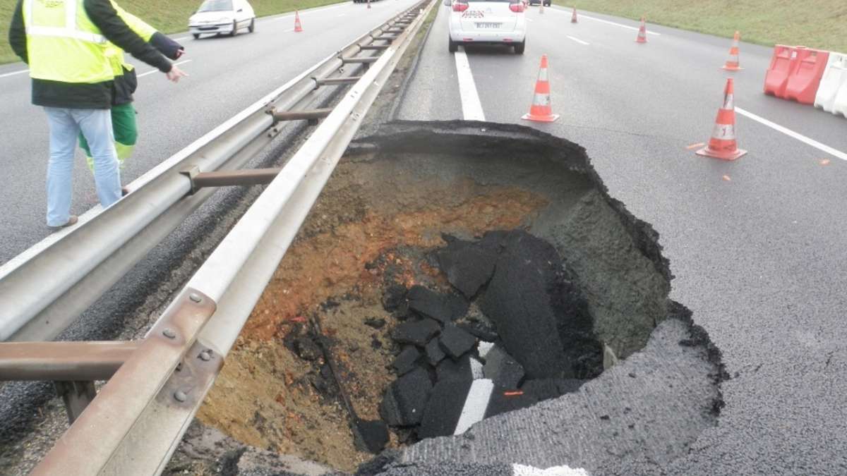 effondrement cavité - Normandie