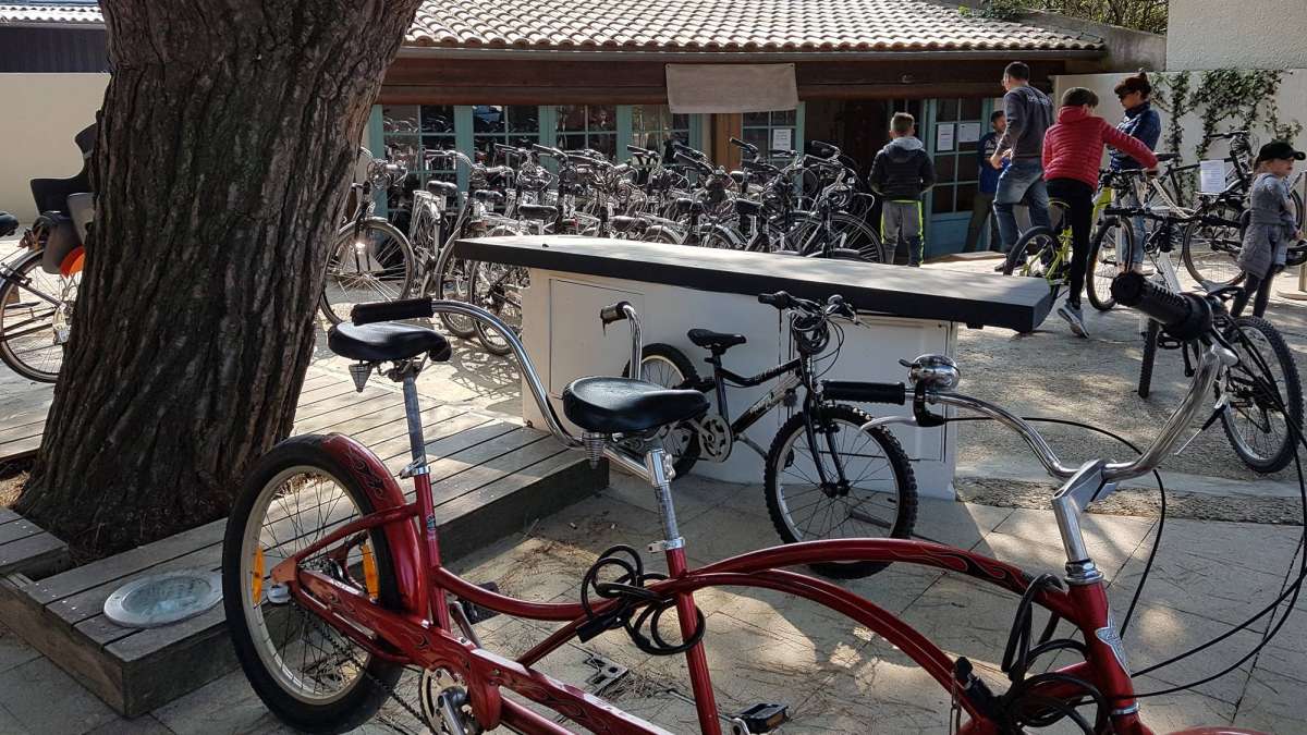 Parking de location de vélos