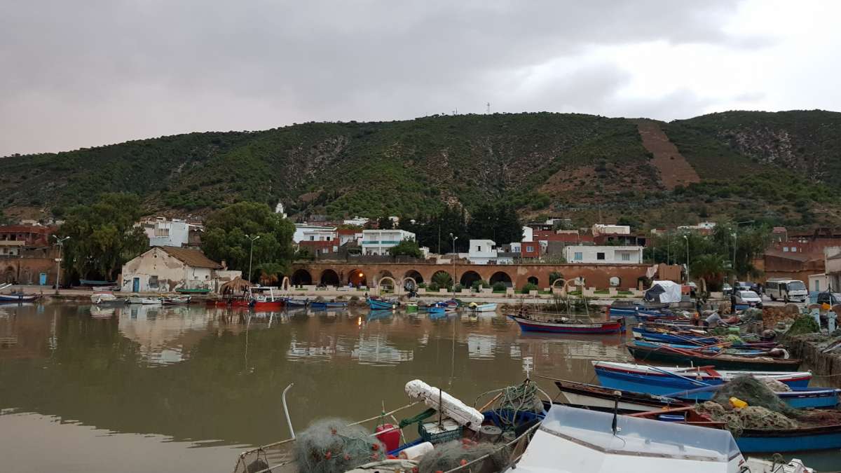 Port de Ghar el Melah en Tunisie