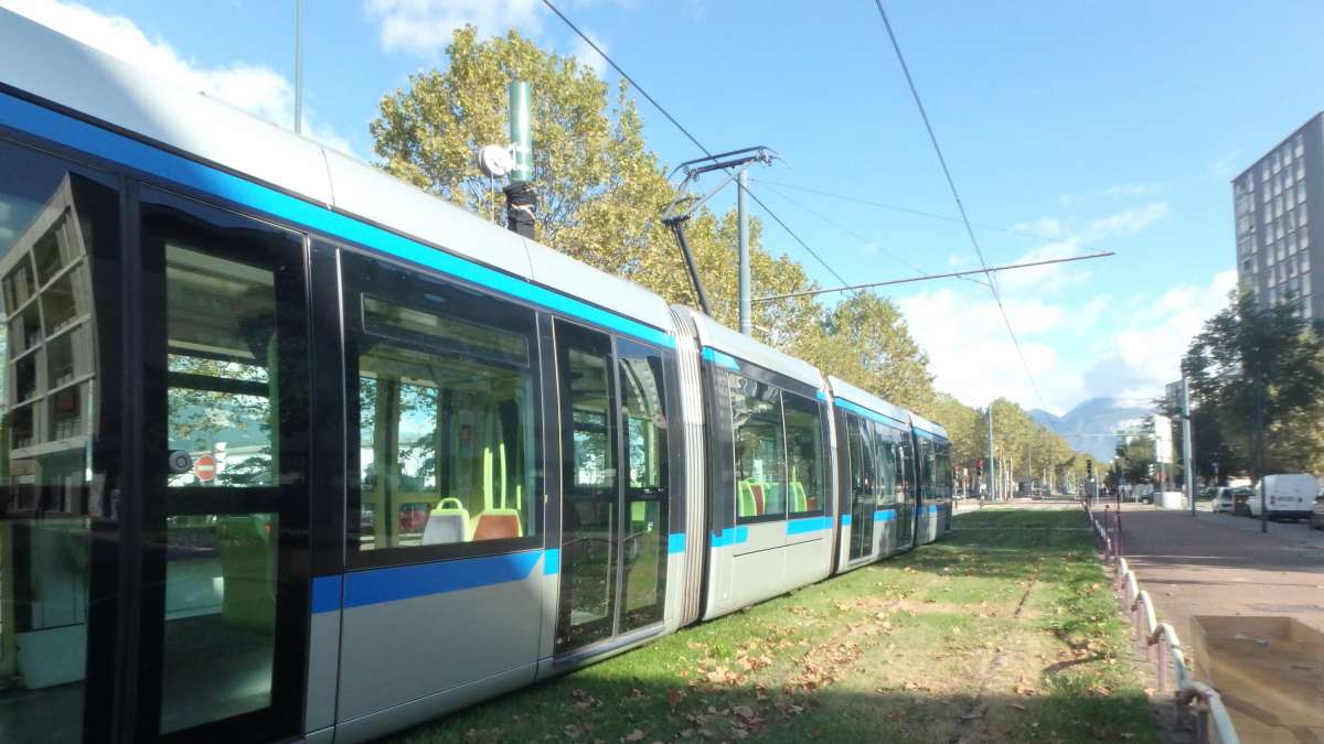 Ligne de tramway à Grenoble