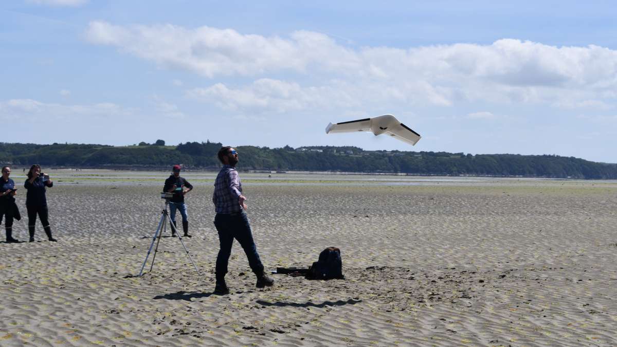 usage de drone sur le littoral