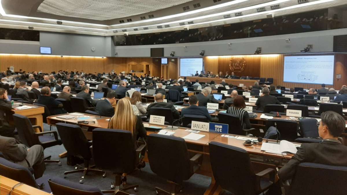 Réunion du sous-comité de l'OIM (vue de la salle)