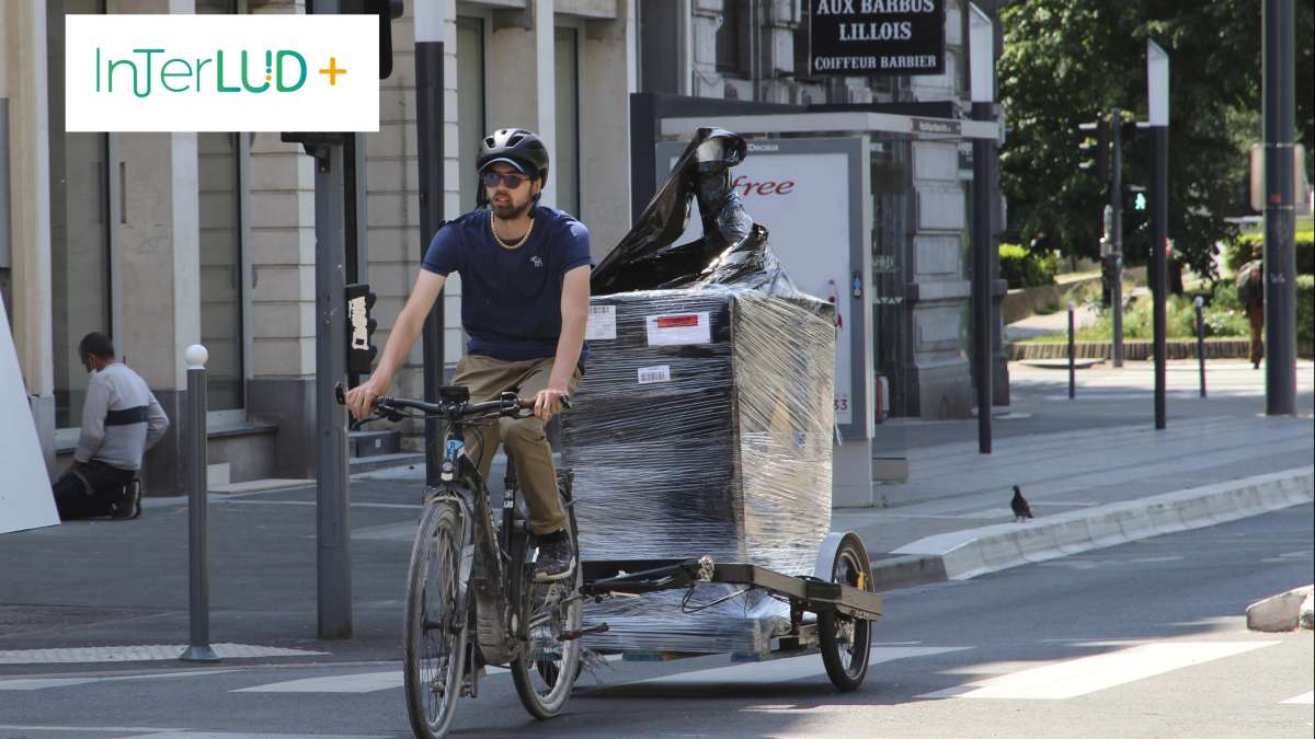 Vélo cargo pour la logistique
