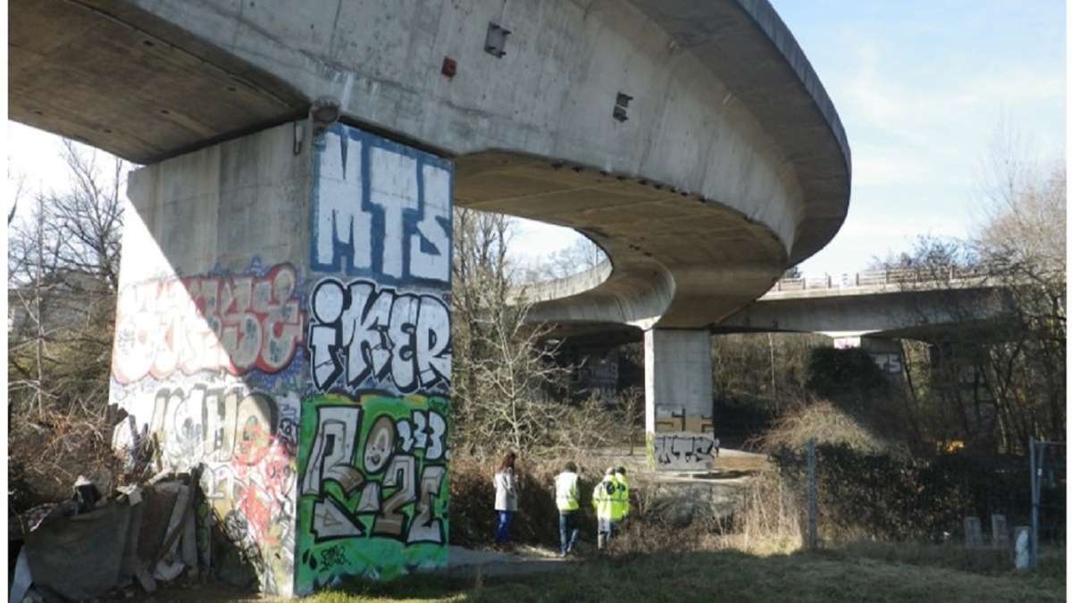 Photo du viaduc courbe