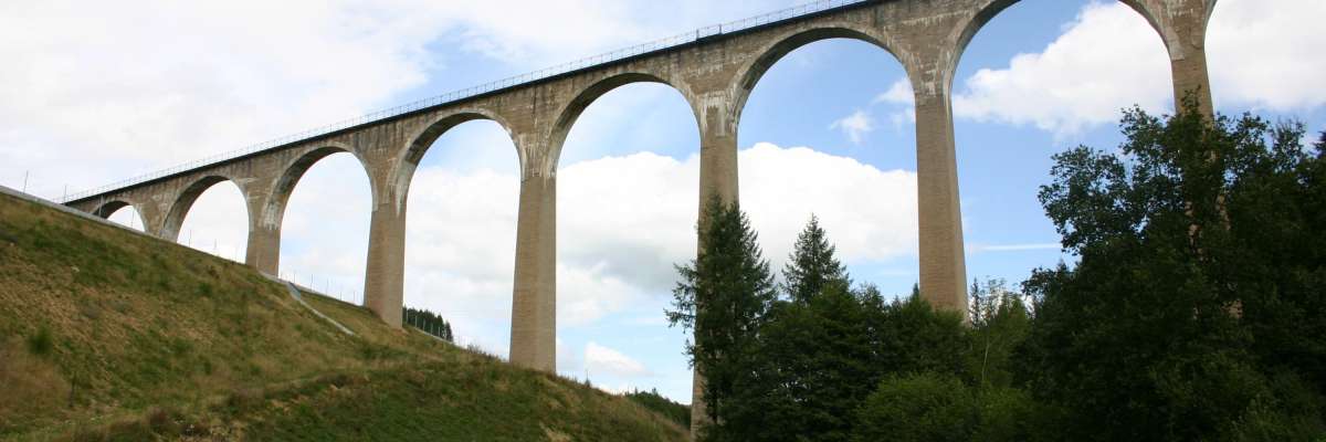 Le viaduc du Pont Marteau