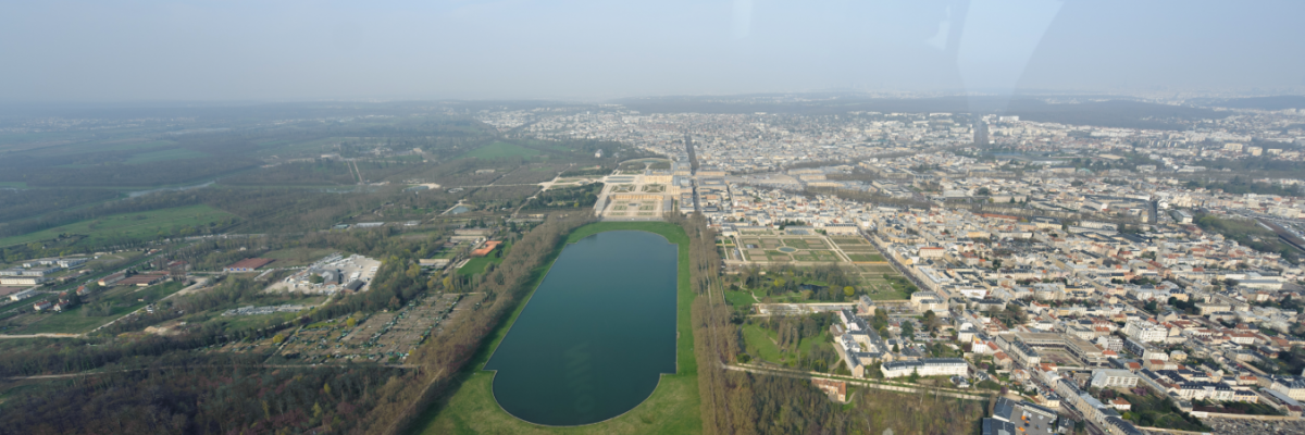 vue aérienne des Yvelines