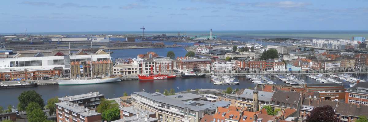 Vue de Dunkerque