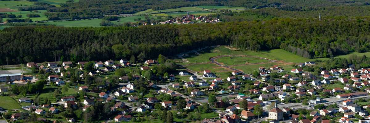 Village de Roulans dans le Doubs 